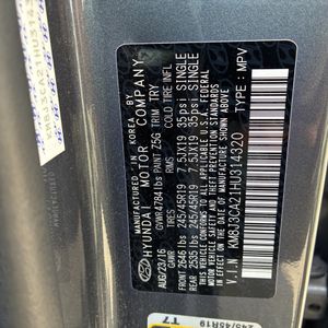 2017 Hyundai TUCSON LIMITED 照片 47