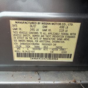 2007 Nissan MAXIMA 3.5 SL 照片 43