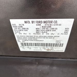 2018 FORD EXPLORER XLT 缩略图 54