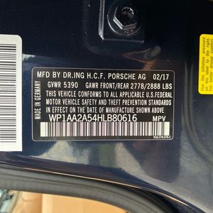 2017 Porsche MACAN BASE 照片 51
