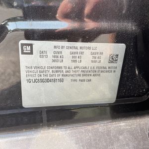 2013 Chevrolet SONIC LT AUTO — миниатюра 51