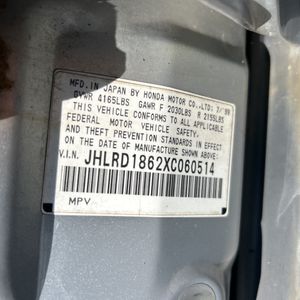 1999 Honda CR-V EX 照片 42