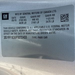 2015 Chevrolet CAMARO LT 照片 55