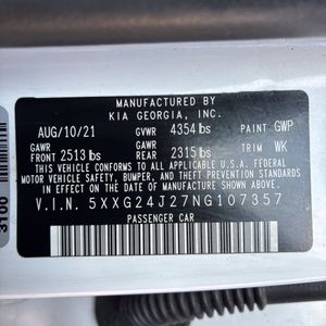 2022 KIA K5 LX — миниатюра 50