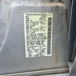 2006 Nissan PATHFINDER S — фото 38