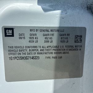 2016 Chevrolet CRUZE LIMITED LS AUTO 缩略图 50