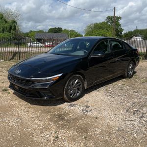 HYUNDAI ELANTRA HYBRID BLUE - 1