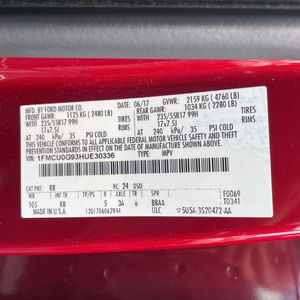 2017 FORD ESCAPE SE — миниатюра 51