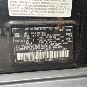 2010 Subaru OUTBACK 2.5I LIMITED 照片 44