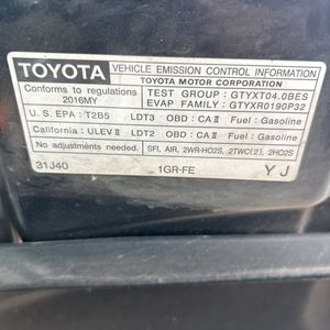 2016 Toyota 4RUNNER SR5 PREMIUM — фото 52