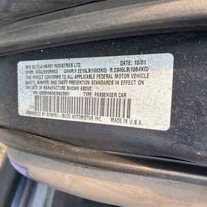 2002 Subaru OUTBACK BASE — миниатюра 40