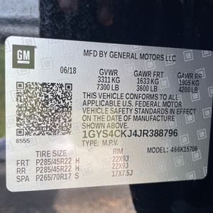2018 Cadillac ESCALADE PREMIUM LUXURY 照片 55
