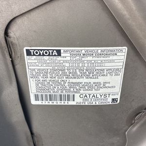 2003 Toyota SEQUOIA SR5 缩略图 42