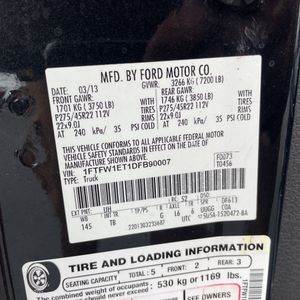 2013 FORD F-150 LIMITED — фото 46