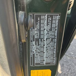 2001 Lexus IS 300 BASE — фото 44