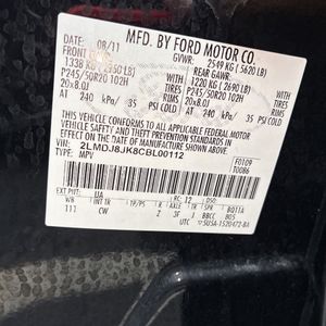 2012 Lincoln MKX BASE thumbnail 52