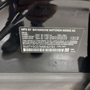 2021 BMW X3 XDRIVE30I thumbnail 54