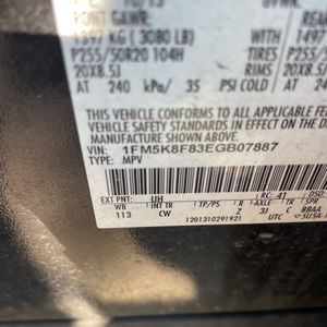 2014 FORD EXPLORER LIMITED 照片 54