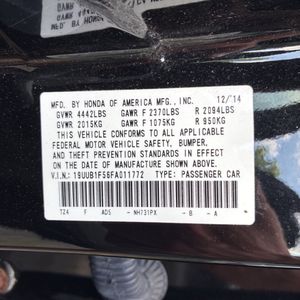 2015 Acura TLX W/TECH 缩略图 50