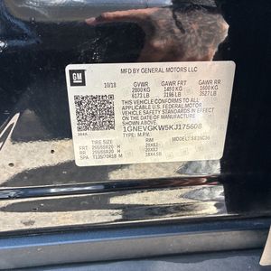 2019 Chevrolet TRAVERSE LT CLOTH — миниатюра 52