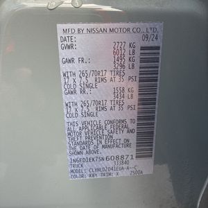 صورة مصغرة 55 لـ 2025 Nissan FRONTIER PRO-4X