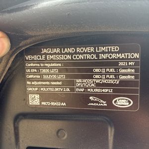 2021 LAND Rover RANGE ROVER EVOQUE S — миниатюра 47