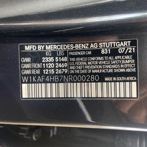 2022 Mercedes-BENZ C-CLASS — миниатюра 50