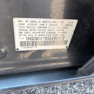 2005 Honda ACCORD EX thumbnail 42