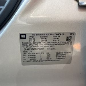 صورة مصغرة 49 لـ 2013 Chevrolet EQUINOX LS