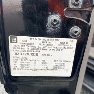 2004 Chevrolet TAHOE LT 照片 43