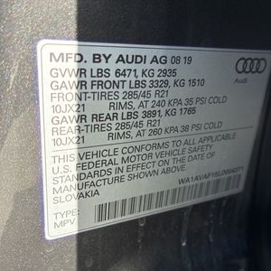 صورة مصغرة 53 لـ 2020 AUDI Q8 PREMIUM