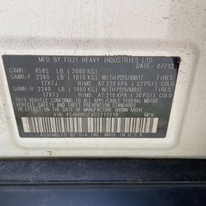 2013 Subaru OUTBACK 2.5I PREMIUM — миниатюра 51