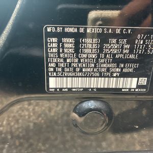 2019 Honda HR-V LX 照片 52