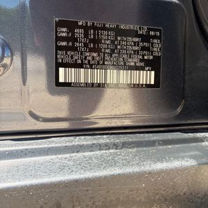 2016 Subaru OUTBACK 2.5I PREMIUM — миниатюра 52
