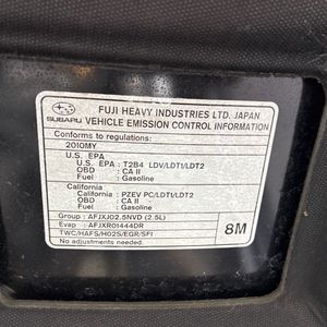 2010 Subaru OUTBACK 2.5I LIMITED 照片 41