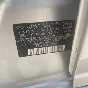 2009 Hyundai ELANTRA GLS — миниатюра 51