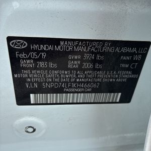 2019 Hyundai ELANTRA SE thumbnail 52