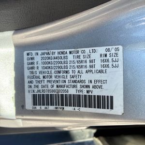 2006 Honda CR-V LX 照片 46
