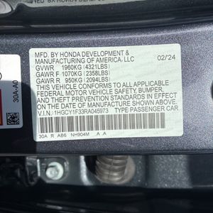 2024 Honda ACCORD EX — миниатюра 52