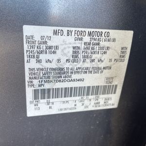 2013 FORD EXPLORER XLT 缩略图 49