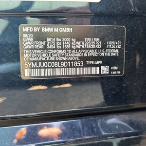 2020 BMW X5 M COMPETITION — миниатюра 50