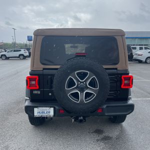 JEEP WRANGLER UNLIMITED BLACK AND TAN - 7