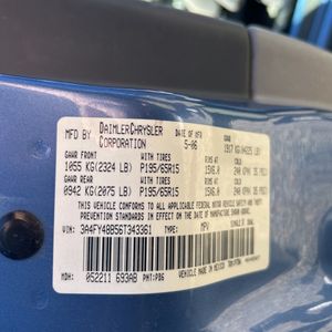 2006 Chrysler PT CRUISER BASE — миниатюра 42