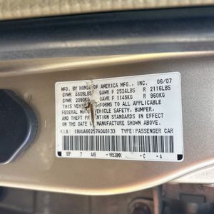 2007 Acura TL BASE — миниатюра 45