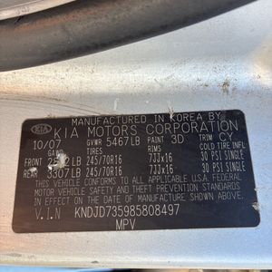 2008 KIA SORENTO LX 缩略图 46
