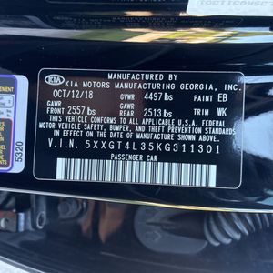 2019 KIA OPTIMA S — миниатюра 53