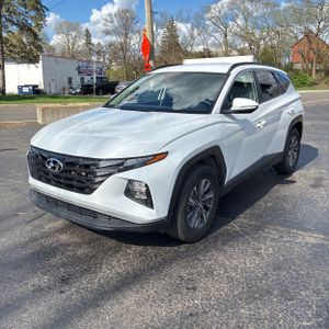 HYUNDAI TUCSON HYBRID BLUE - 1