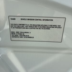 2022 Tesla MODEL 3 LONG RANGE 缩略图 42