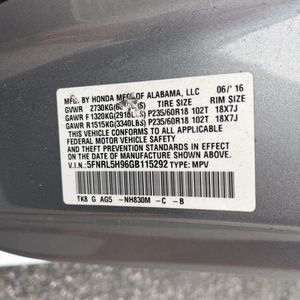 صورة 53 لـ 2016 Honda ODYSSEY TOURING