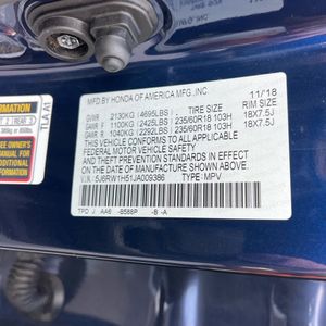 2018 Honda CR-V EX 照片 53